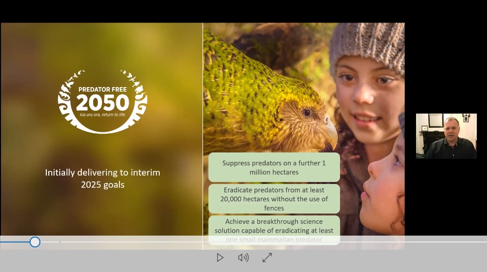 Taller internacional de experiencias – Predator Free 2050