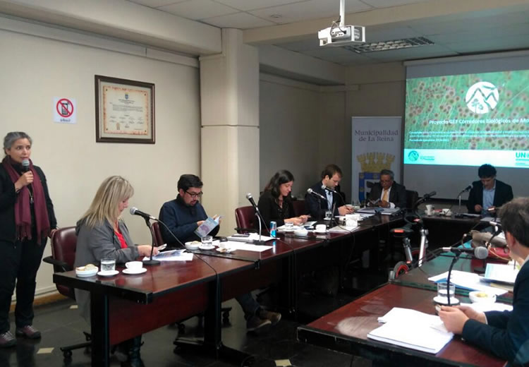 GEF Montaña presenta el proyecto al Concejo Municipal de La Reina
